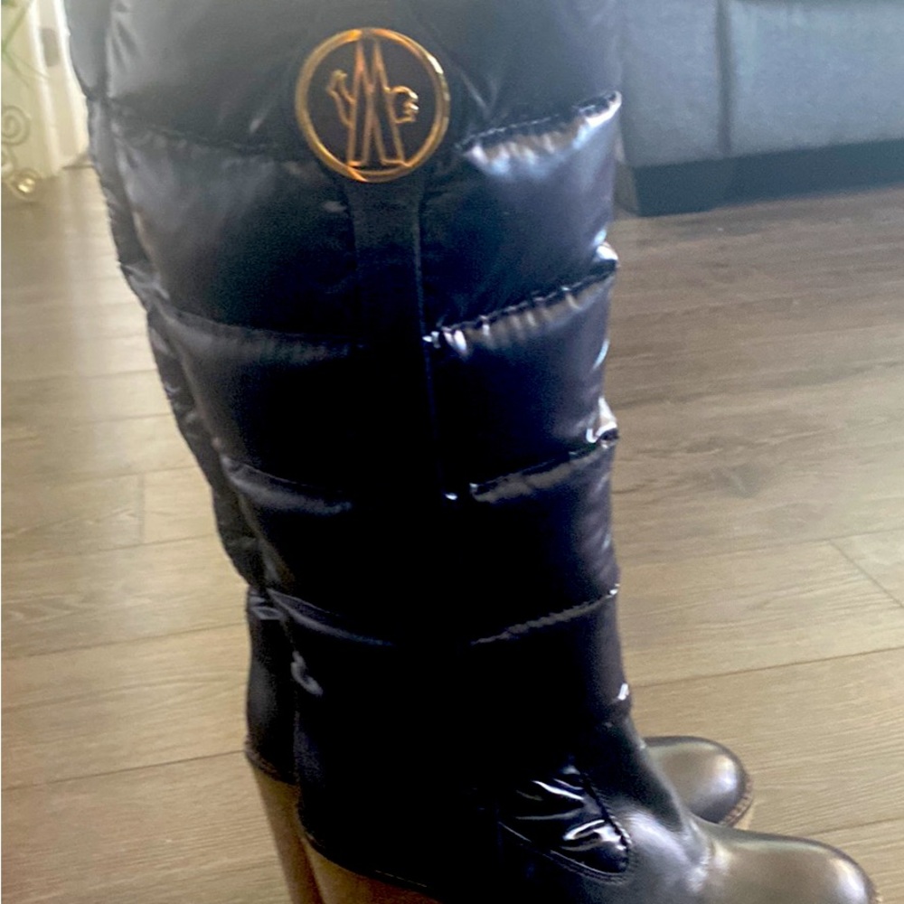 Boots Moncler used like new good occasion